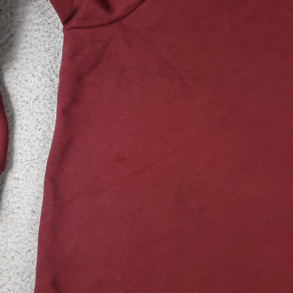 Puma Mens Large Red Pullover Hoodie Sweatshirt Logo Casual Athletic 043148 - Picture 7 of 9